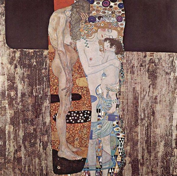 Gustav Klimt Die drei Lebensalter der Frau Germany oil painting art